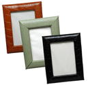 5" x 7" Leather Reptile-Embossed Picture Frames