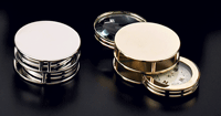 Gold-Plated and Chrome-Plated Paperweights