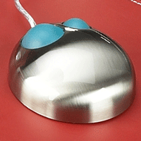 Satin Silver-Plated Mouse