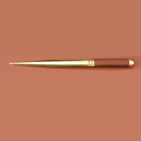 Letter Opener with Tan Leather Handle